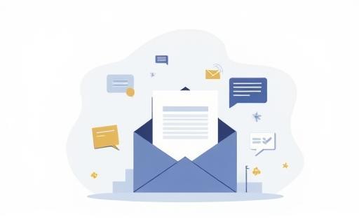 Graphic representing email newsletter subscription